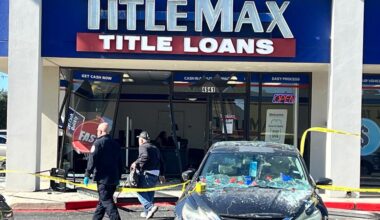 Driver accidentally stepped on gas pedal and runs into business on northeast-side, witnesses say