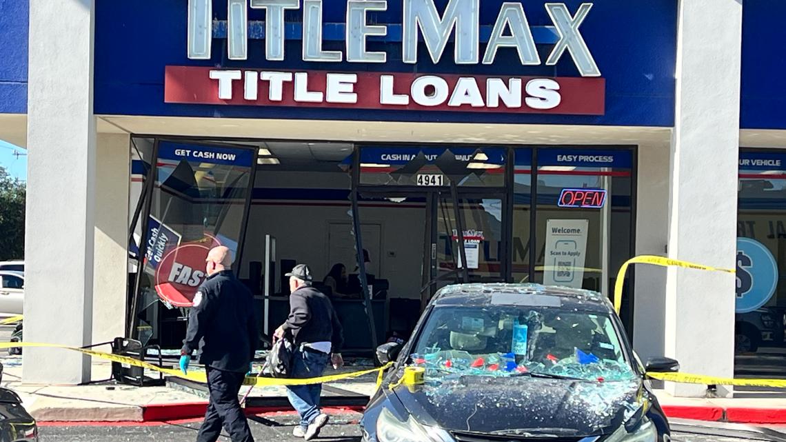 Driver accidentally stepped on gas pedal and runs into business on northeast-side, witnesses say