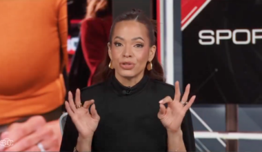 Elle Duncan defends ESPN in final moments on-air