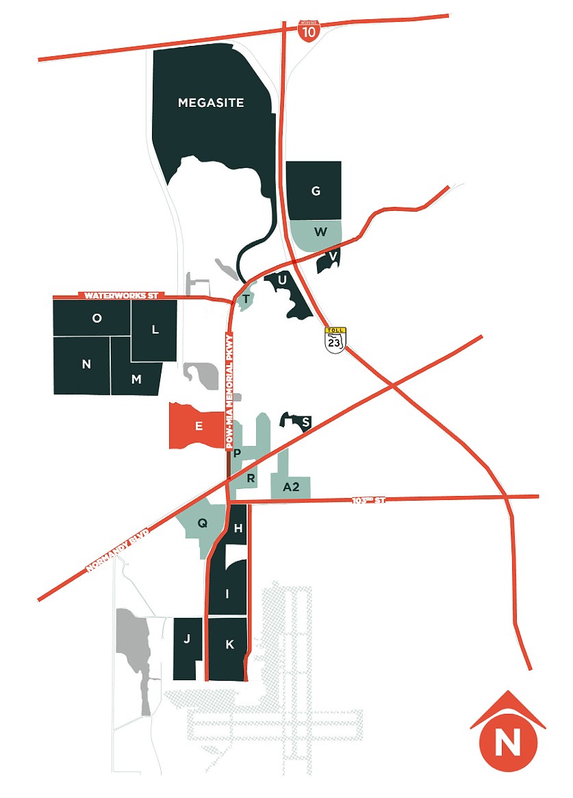 Hillwood is the master developer of AllianceFlorida at Cecil Commerce Center