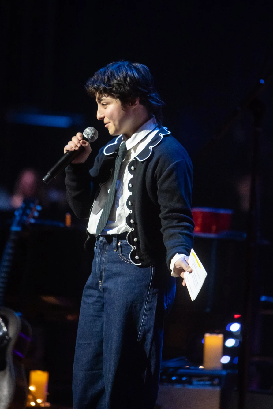 Claude at The Ally Coalition Talent Show 2025 at Skirball Center