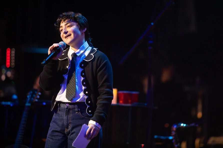 Claude at The Ally Coalition Talent Show 2025 at Skirball Center