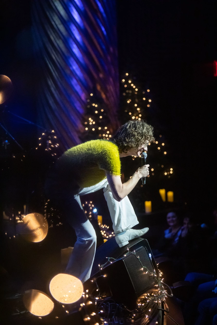 Chris Fleming at The Ally Coalition Talent Show 2025 at Skirball Center