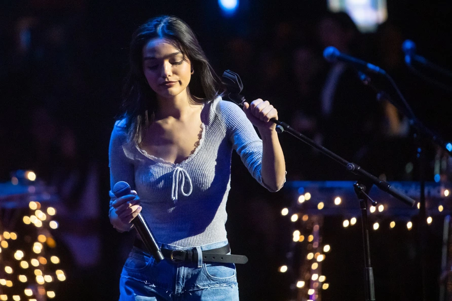 Rachel Zegler at The Ally Coalition Talent Show 2025 at Skirball Center
