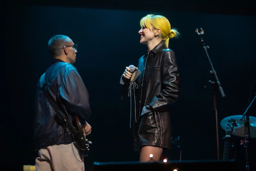 Hayley Williams with Bleachers at The Ally Coalition Talent Show 2025 at Skirball Center