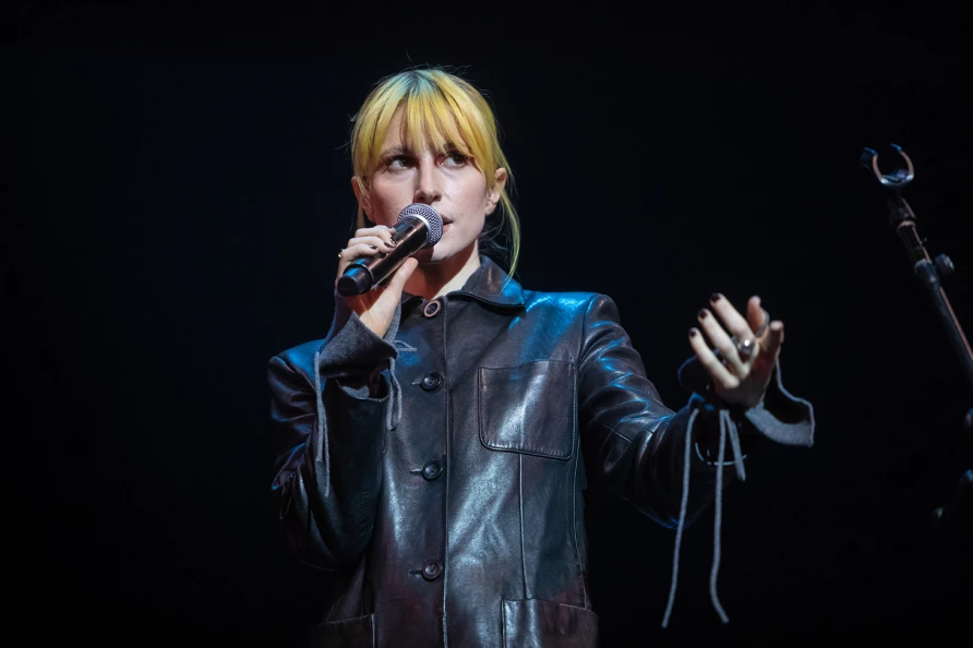 Hayley Williams with Bleachers at The Ally Coalition Talent Show 2025 at Skirball Center