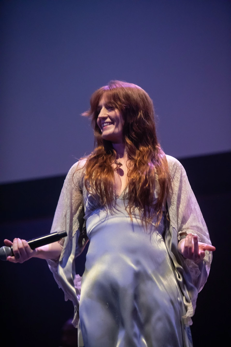 Florence Welch with Bleachers at The Ally Coalition Talent Show 2025 at Skirball Center