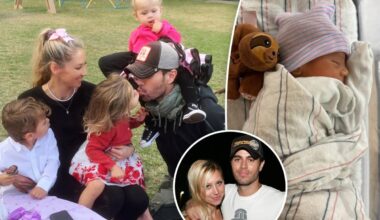 Anna Kournikova welcomes fourth child with Enrique Iglesias
