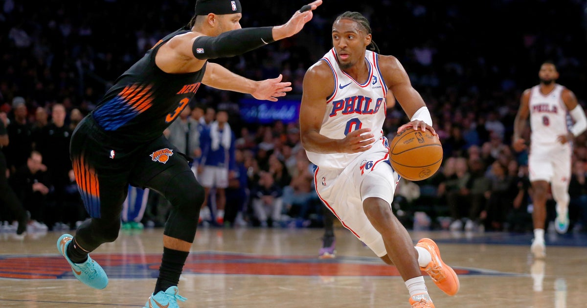 Maxey, Edgecombe help 76ers hand Knicks their second home loss of the season
