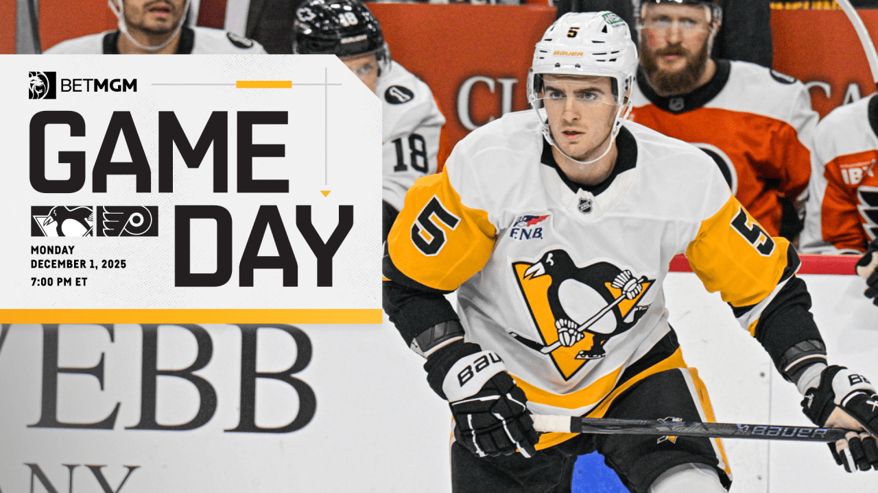 Game Preview: 12.01.25 at Philadelphia Flyers