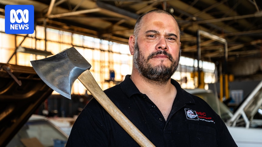 Kahu's been woodchopping his whole life, but a heart attack mid-competition almost killed him