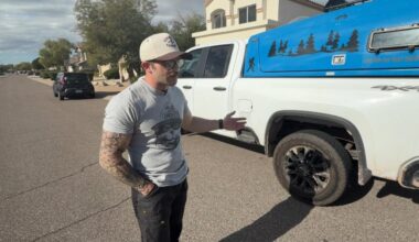 'That's my livelihood gone': Trailer full of work equipment stolen in Phoenix on Christmas