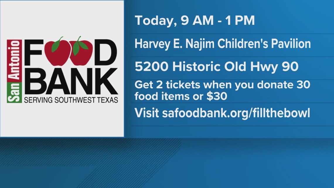 Fill the pantry, fill the stands: Free Valero Alamo Bowl tickets up for grabs