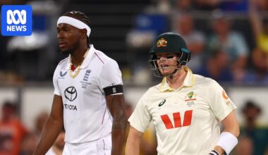 Ashes 2025 updates: Steve Smith and Jofra Archer in fiery clash as Australia wins second Test against England