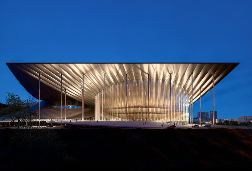 BIG proposes ribbon-like cultural landmark for ulsan performing arts venue in korea