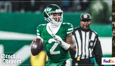 📈 Stock Report | Tyrod Taylor Helping Jets Offense Stretch Its Passing Game