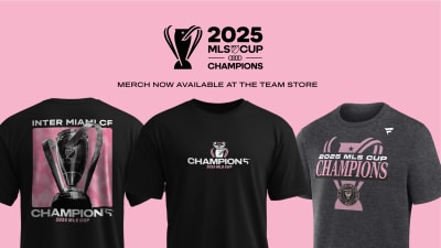 Shop Inter Miami CF MLS Cup Champions Gear at Chase Stadium Now!