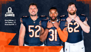 Three Bears players earn Pro Bowl honors