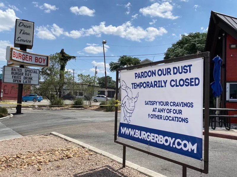Original Burger Boy on St. Mary’s Strip temporarily closed by kitchen fire