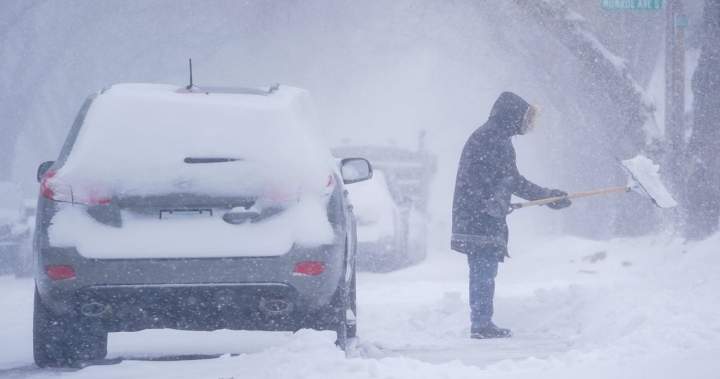Blizzard conditions keep RCMP busy as winter storm moves across Canada