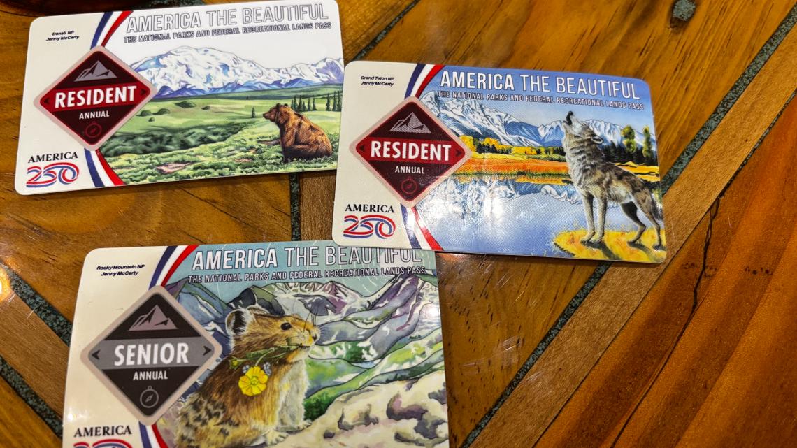 Boulder artist creates nature-themed stickers to cover new National Park Pass design