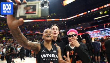 Half Big Brother, half late-night talk show: The WNBA stars revolutionising sports media