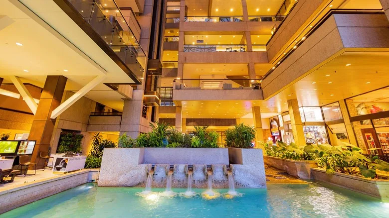 Interior of the Hyatt Regency San Antonio Riverwalk