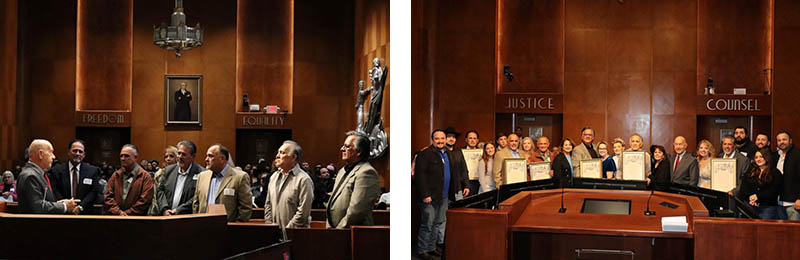 Calderon Family at City Council