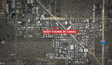 Dead body found inside Phoenix canal