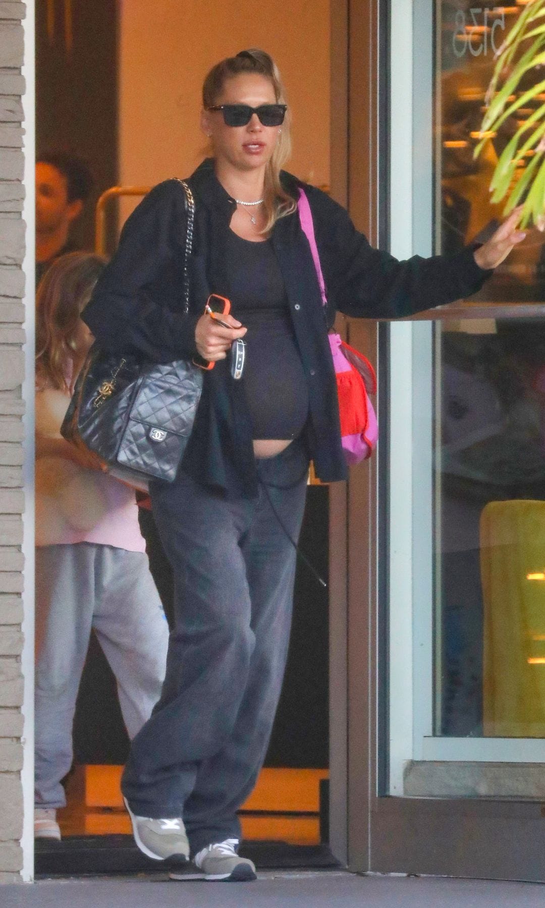 Anna Kournikova was joined by her daughter in a recent Miami outing