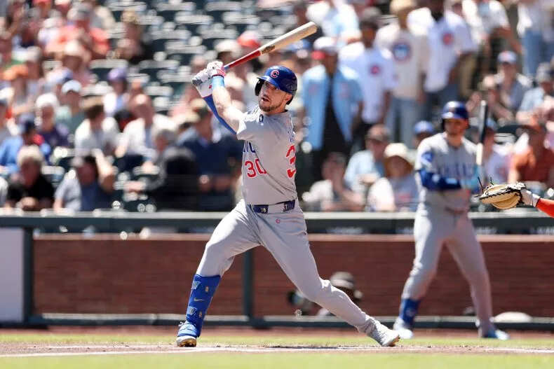 Chicago Cubs Outfielder Kyle Tucker (Image via Getty) Chicago Cubs Outfielder Kyle Tucker