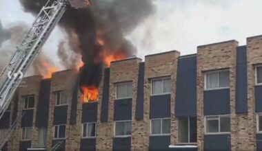Two-alarm building fire breaks out near Chicago O'Hare Airport; CFD remains on scene
