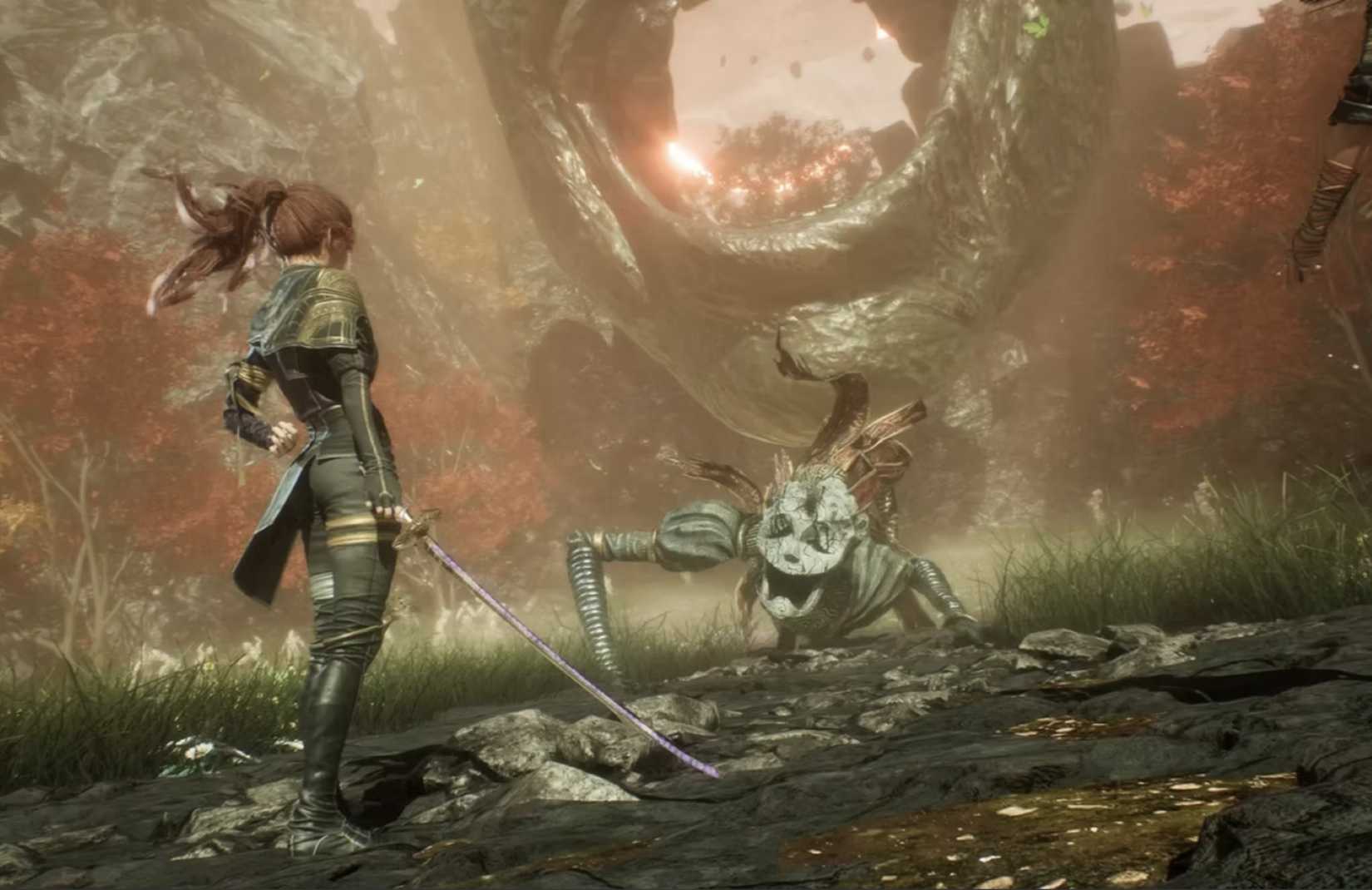 Maelle battling a Nevron in Clair Obscur Expedition 33.