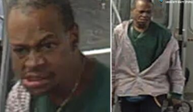 Scowling nutjob stabs stranger on NYC train in 4th transit attack since Hochul boasted of safe subways