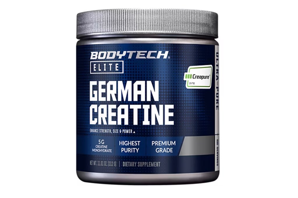 Bodytech Elite German Creatine dietary supplement.
