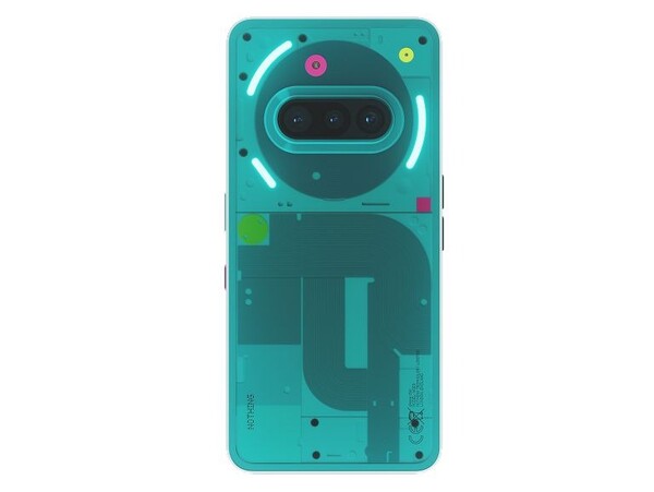 The Nothing Phone (3a) Community Edition has a frosted teal finish. (Image source: Nothing)