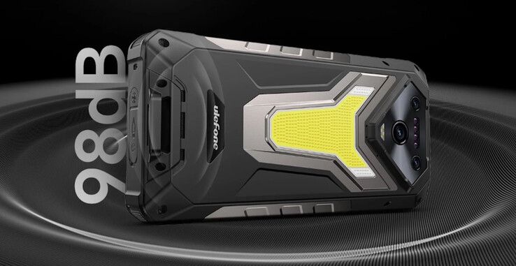 Powerful speakers and hundreds of individual LEDs are on board. (Image source: Ulefone)