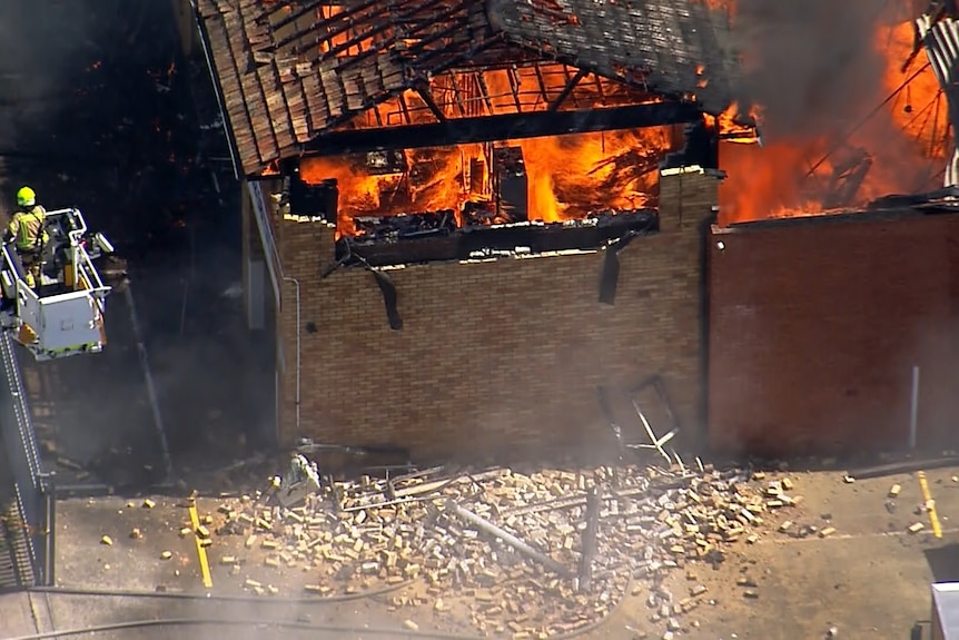 Greenacre factory collapse part