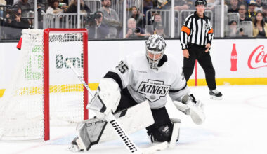 Kuemper, Danault, Byfield, Reichel, Connelly