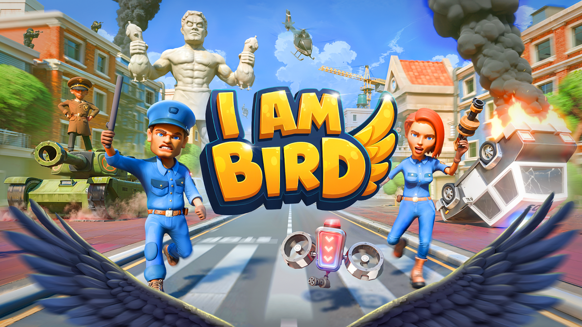 Fly, Cause Chaos, and Save the City in New Folder Games’ Sim I Am Bird