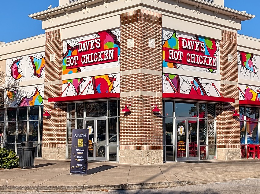 Dave's Hot Chicken in St. Johns Town Center. Dave's Hot Chicken in St. Johns Town Center.