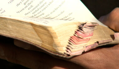 Truck stolen with Christmas gifts, but Bible deliberately left behind secretly held valuable information