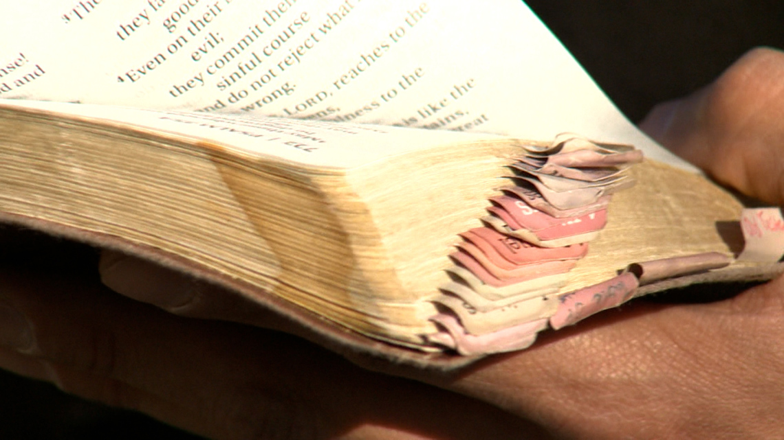 Truck stolen with Christmas gifts, but Bible deliberately left behind secretly held valuable information