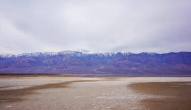 Ice Age lake at Death Valley National Park reemerges after record rainfall