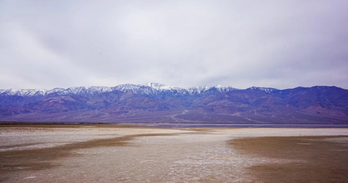 Ice Age lake at Death Valley National Park reemerges after record rainfall