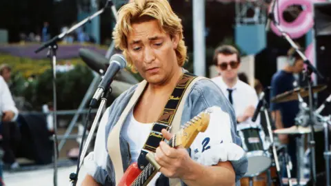 Getty Images Chris Rea performing in Germany in 1983