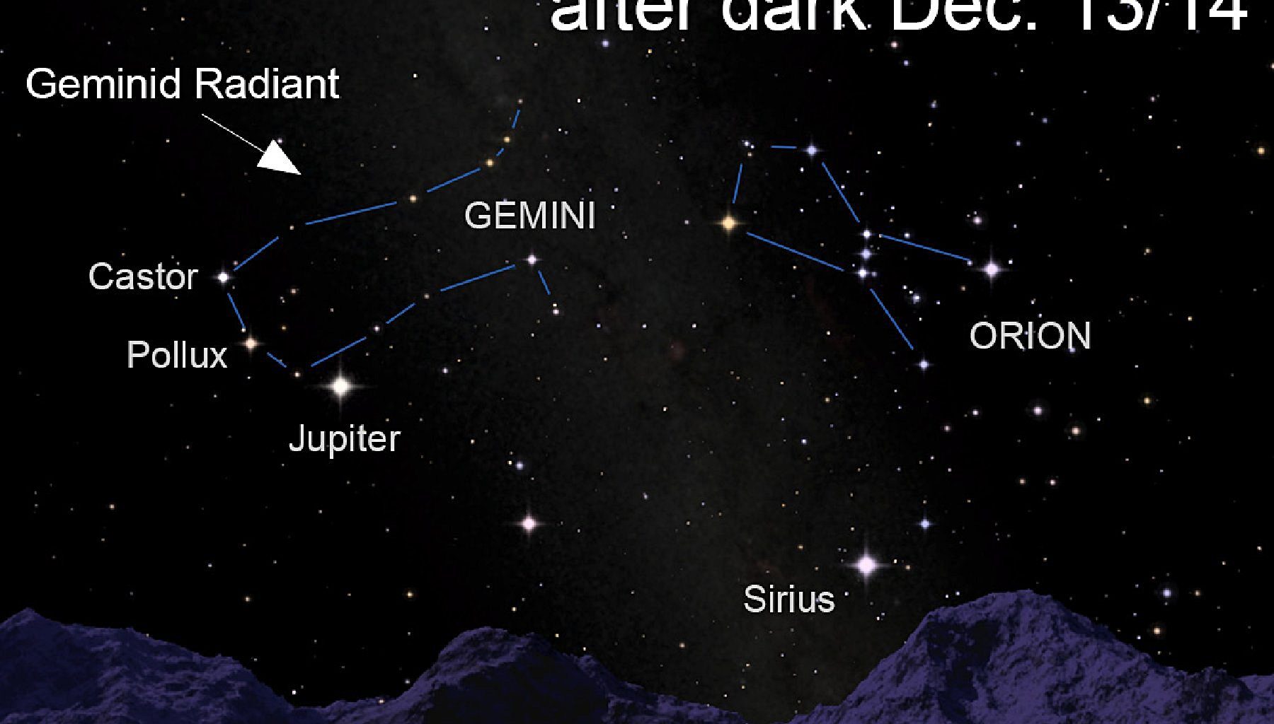 Dennis Mammana: Catch Some Falling Stars with the Geminid Meteor Shower | Outdoors