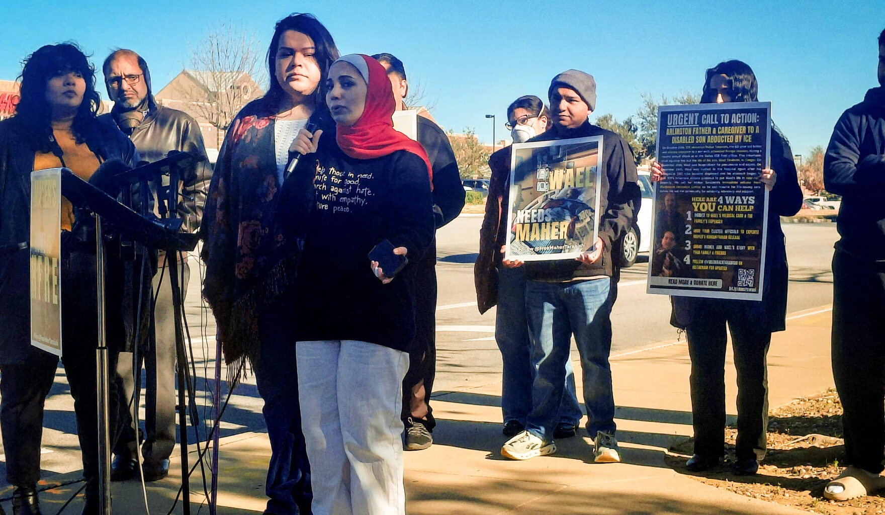 ‘Bring Maher home’: Family of Arlington man detained by ICE makes plea to Trump
