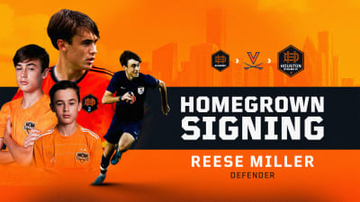 Houston Dynamo FC sign Missouri City, TX defender Reese Miller to Homegrown Contract