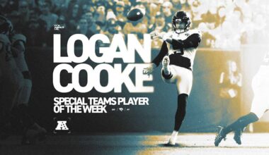 P Logan Cooke Wins AFC Special Teams Player of the Week